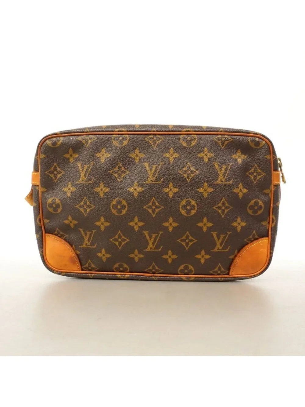 Louis Vuitton Clutch Monogram Compiegne 28 Brown
